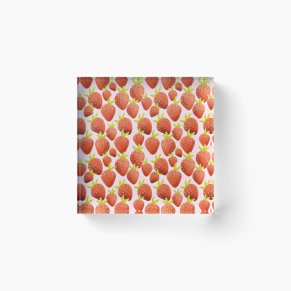 Item preview, Strawberry pattern designed and sold by Jenna Staller.