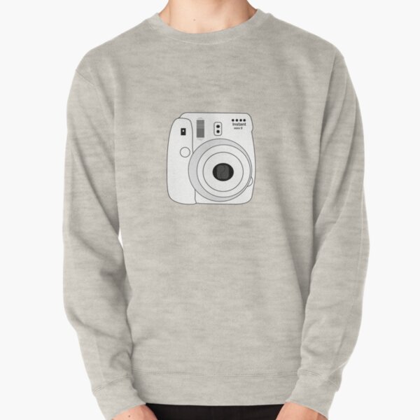 white polaroid sweatshirt