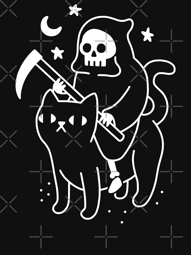 Death Rides A Black Cat by obinsun