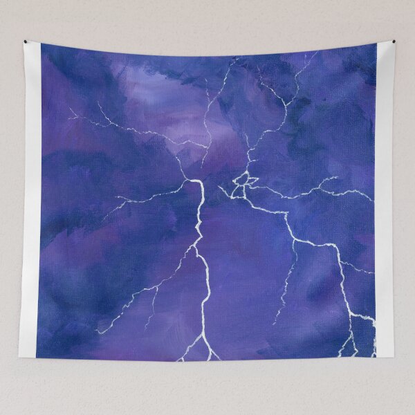 Item preview, Purple Lightning designed and sold by Wyndee Breheny.
