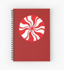 White Stripes Spiral Notebook