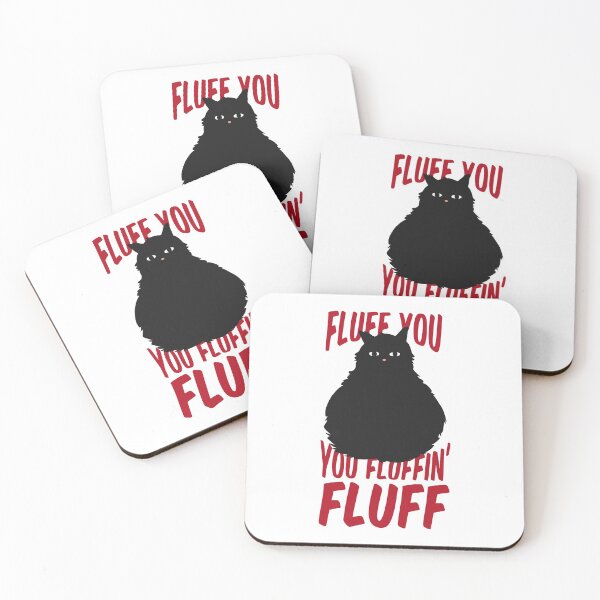 Item preview, Black cat | Fluff you Fluffin Fluff. designed and sold by emphatic.