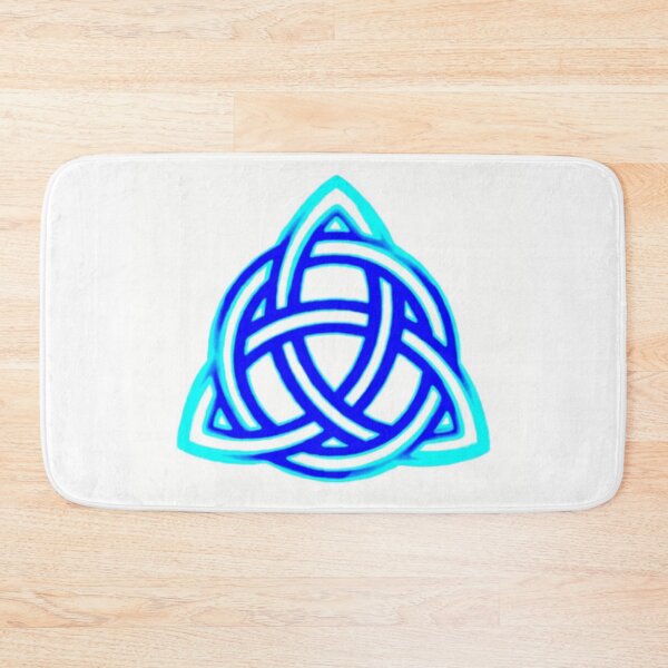 Item preview, Turquoise And Cobalt Trinity Knot designed and sold by Mark Jesus-Allen.