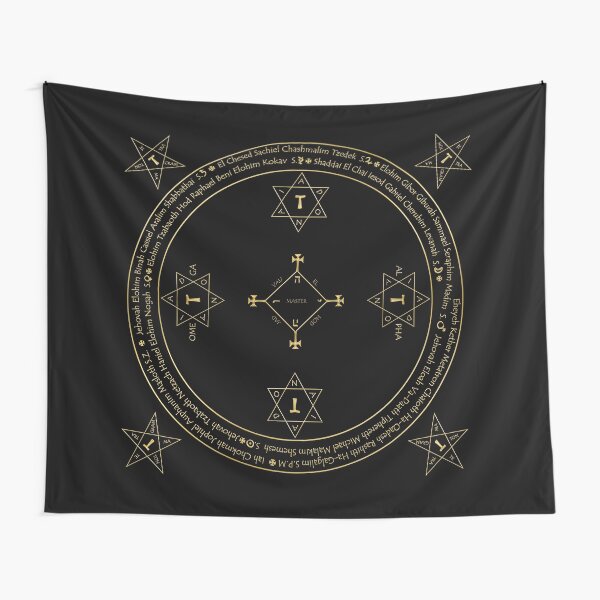 Item preview, Classic Goetia Circle Imitating Gold Texture (Not Metallic) designed and sold by Gilberto Strapazon.