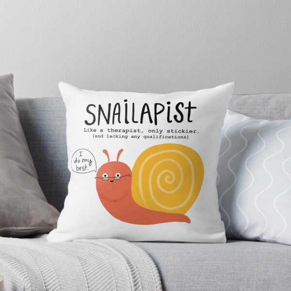 Item preview, Snail therapist  designed and sold by Anna Fox.