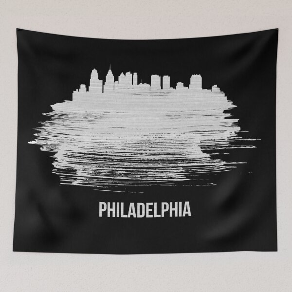 Item preview, Philadelphia White City Skyline designed and sold by Irina March.