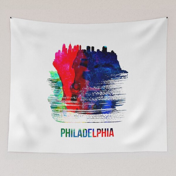 Item preview, Philadelphia City Skyline 2 designed and sold by Irina March.