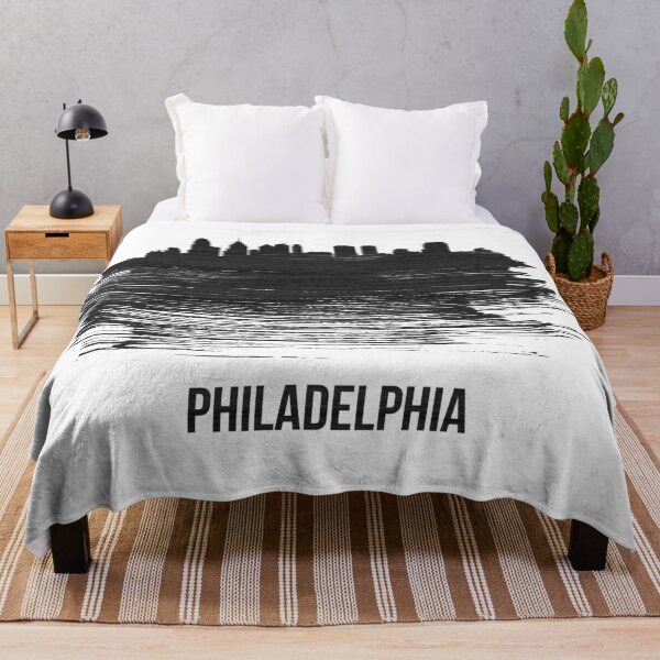 Item preview,  Philadelphia Black City Skyline designed and sold by Irina March.