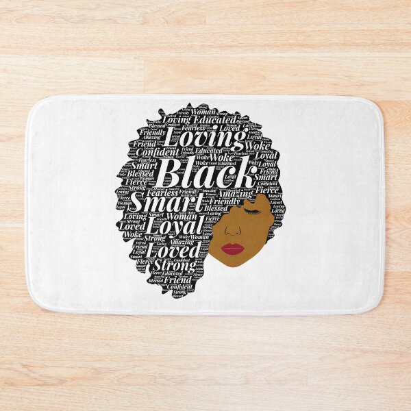 Item preview, Side Afro Puff With Words designed and sold by blackartmatters.