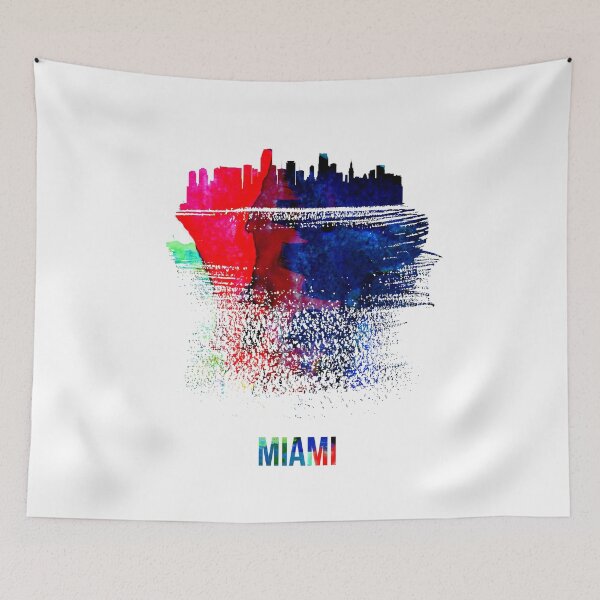 Item preview, Miami City Skyline 2 designed and sold by Irina March.