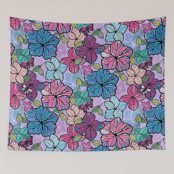 Item preview, Hydrangeas & Butterflies designed and sold by Sandra Vincent.