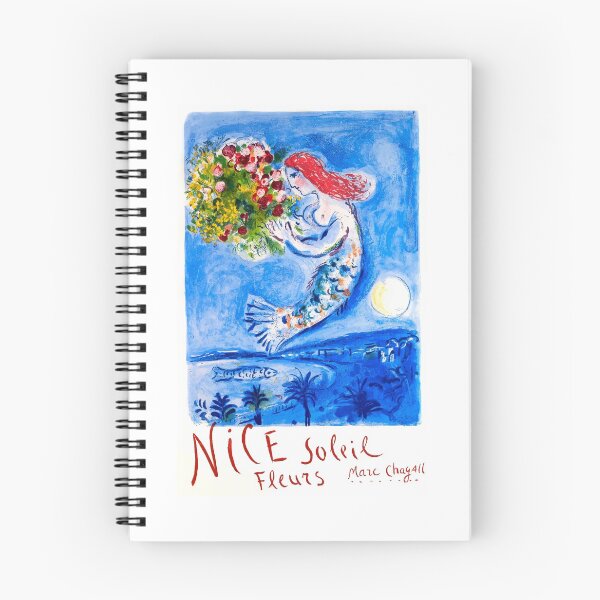 Item preview, 1962 Marc Chagall Nice Soleil Fleurs France Travel Poster designed and sold by retrographics.