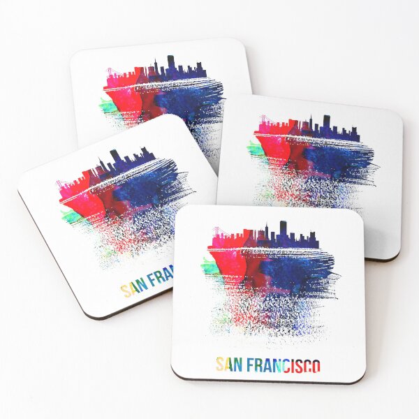 Item preview, San Francisco City Skyline 2 designed and sold by Irina March.