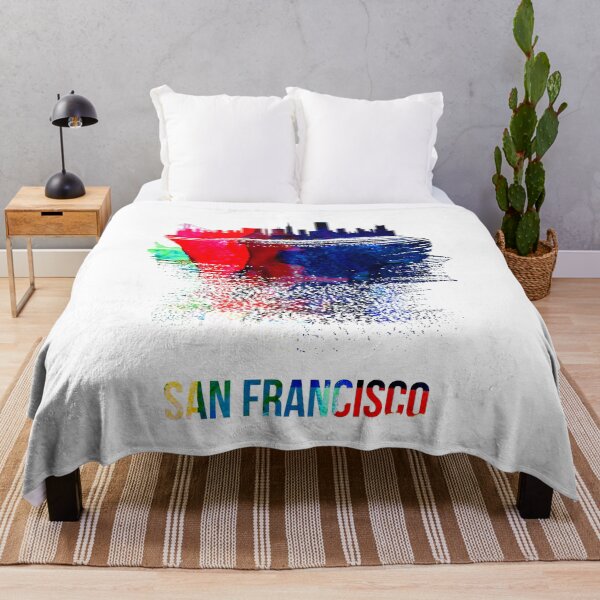 Item preview, San Francisco City Skyline 2 designed and sold by Irina March.