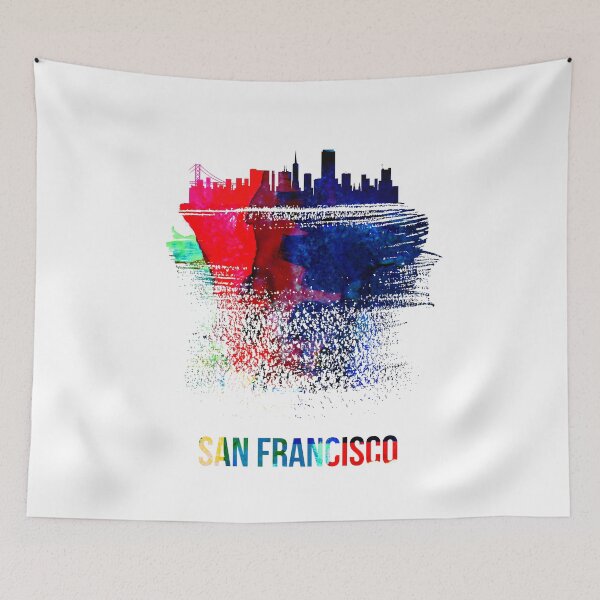 Item preview, San Francisco City Skyline 2 designed and sold by Irina March.