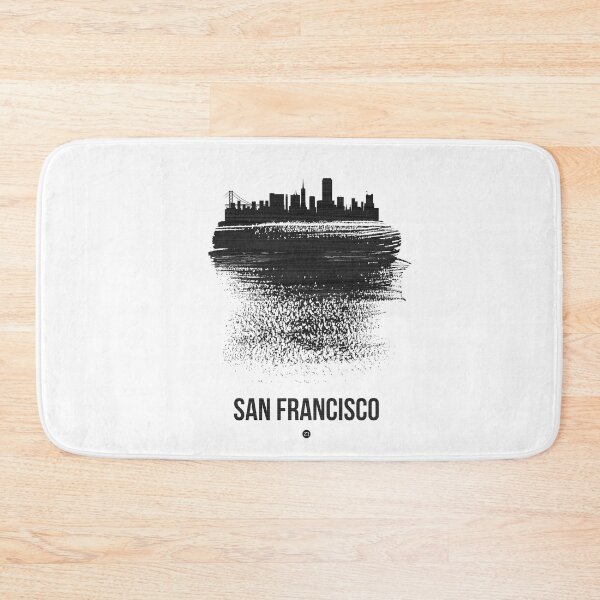 Item preview, San Francisco Black City Skyline 2 designed and sold by Irina March.