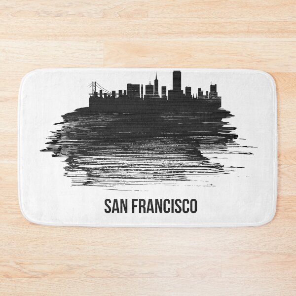 Item preview, San Francisco Black City Skyline designed and sold by Irina March.