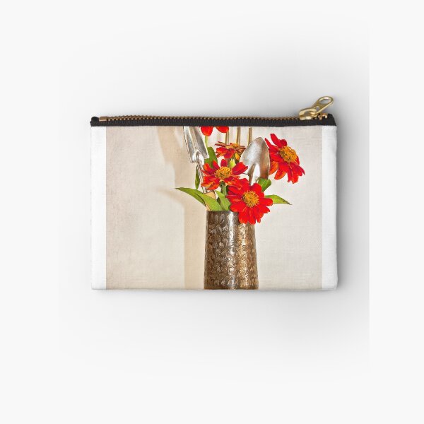 Item preview,  Zinnias Among The Mini Garden Tools designed and sold by Sandra Foster.