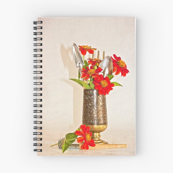 Item preview,  Zinnias Among The Mini Garden Tools designed and sold by Sandra Foster.