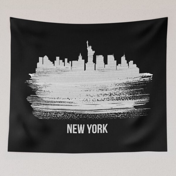 Item preview, New York White City Skyline designed and sold by Irina March.