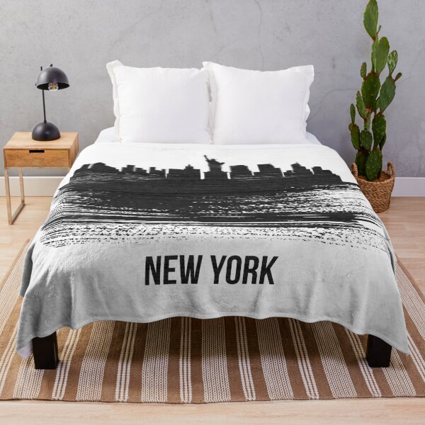 Item preview, New York Black City Skyline designed and sold by Irina March.