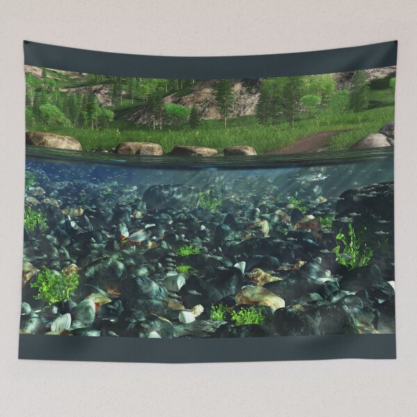 Item preview, Cwm River designed and sold by Hannah Joy Patterson.