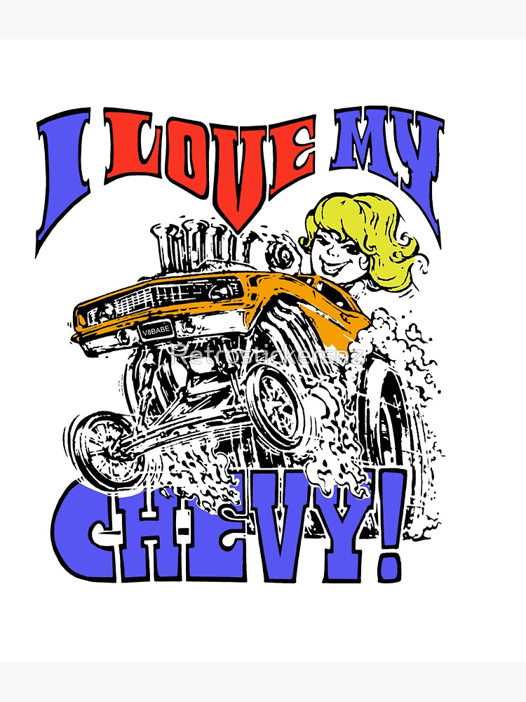 I Love My Chevy Decal Sticker – Decalfly