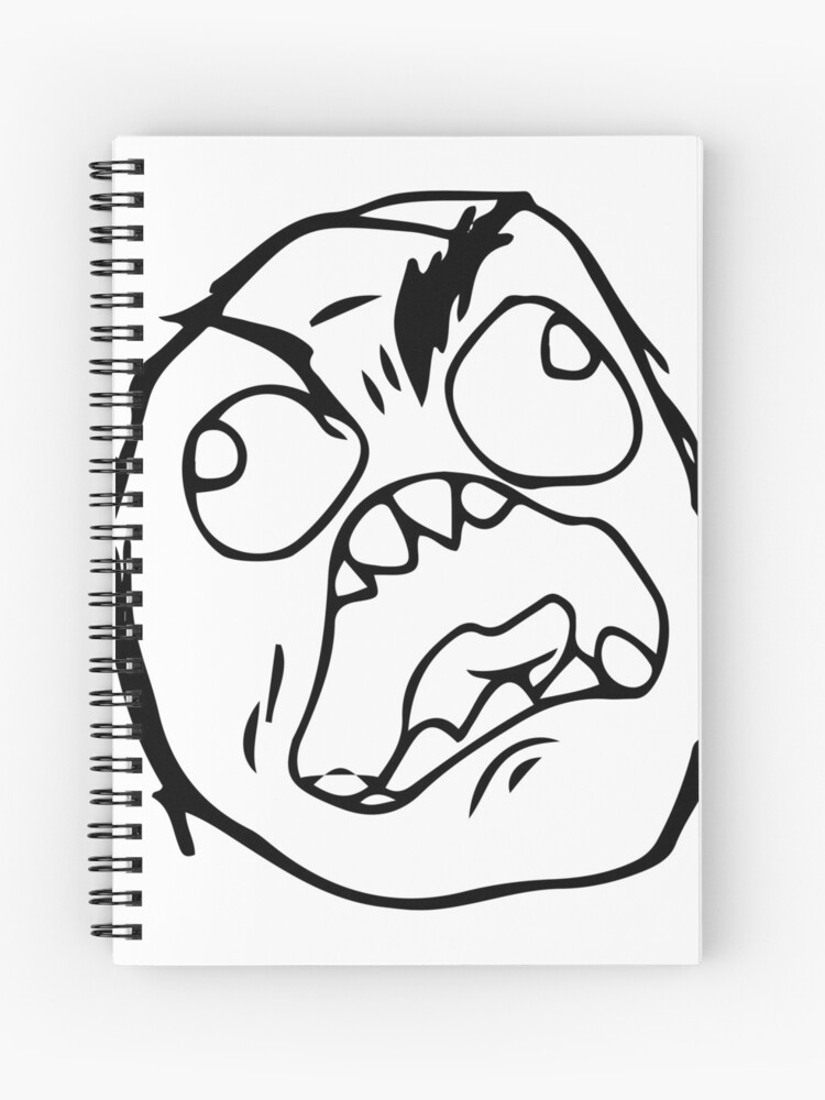 Adesivo de notebook troll face meme