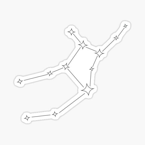Item preview, virgo constellation (line) designed and sold by belilly.