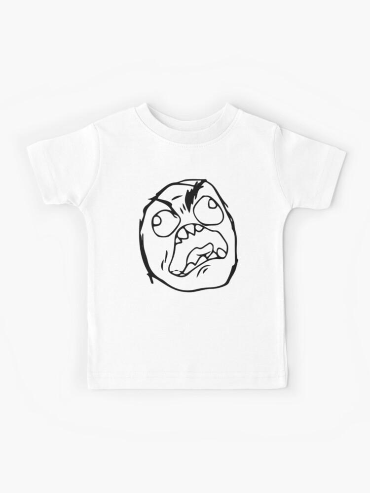 Crazy troll face #2 | Kids T-Shirt