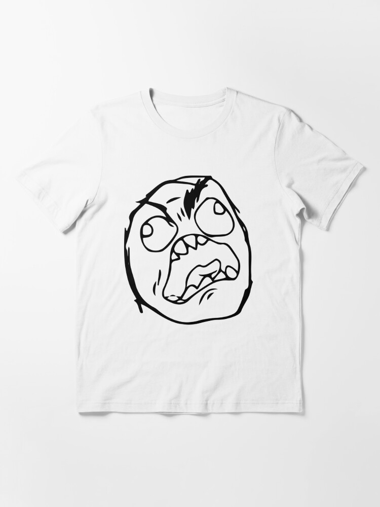 Troll Face You Mad Meme Big Smiley Men's Graphic T Shirt Tees