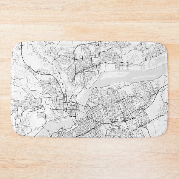Item preview, Ottawa Canada Map designed and sold by Kara515.