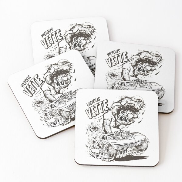 Item preview, Vicious Vette designed and sold by Retrostickersnz.