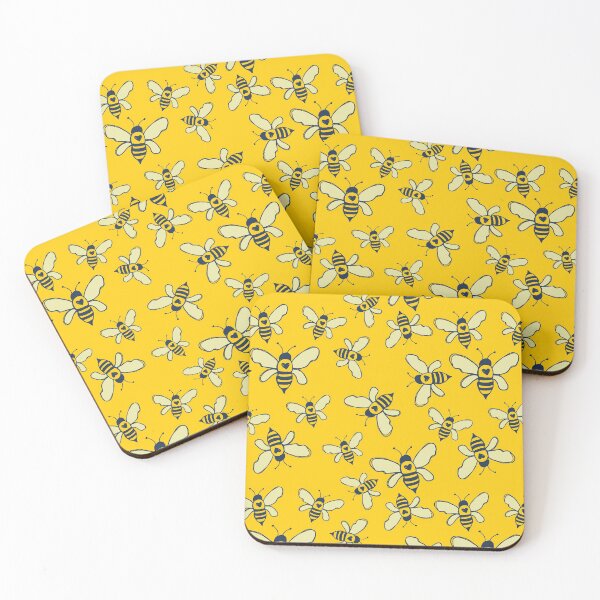 Honey Makers Coasters (Set of 4)