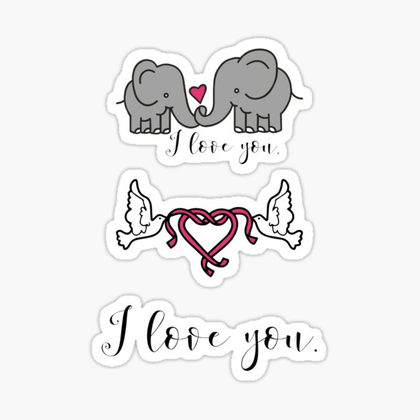 Love Life Heart Sticker