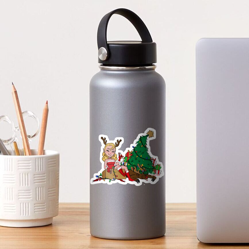 Merry Elf Sticker