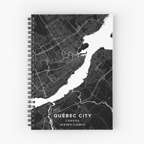 Item preview, Quebec City Map designed and sold by Kara515.