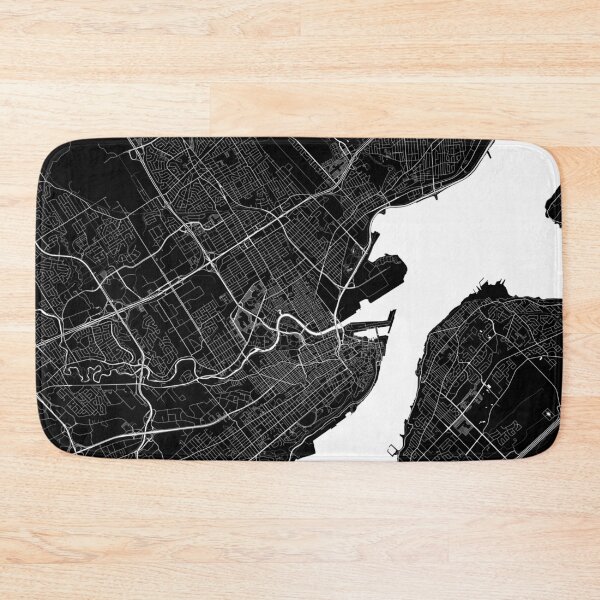 Item preview, Quebec City Map designed and sold by Kara515.