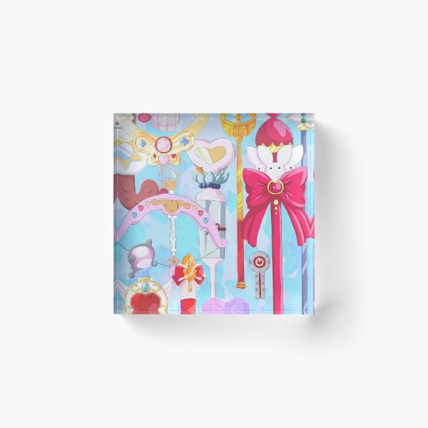 Lesser Known Magical Girls Acrylic Block