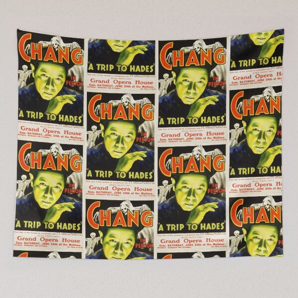 Item preview, Chang A Trip to Hades Magician Poster designed and sold by karwilberevivalcollection.