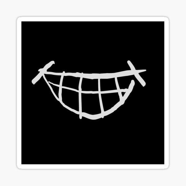 depression comix logo Sticker