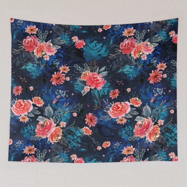 Item preview, Evening Floral Garden designed and sold by Beatitudes Design.