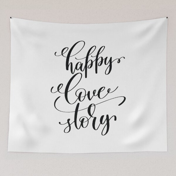 Item preview, Happy Love Story Inspirational Love Quotes designed and sold by ProjectX23.
