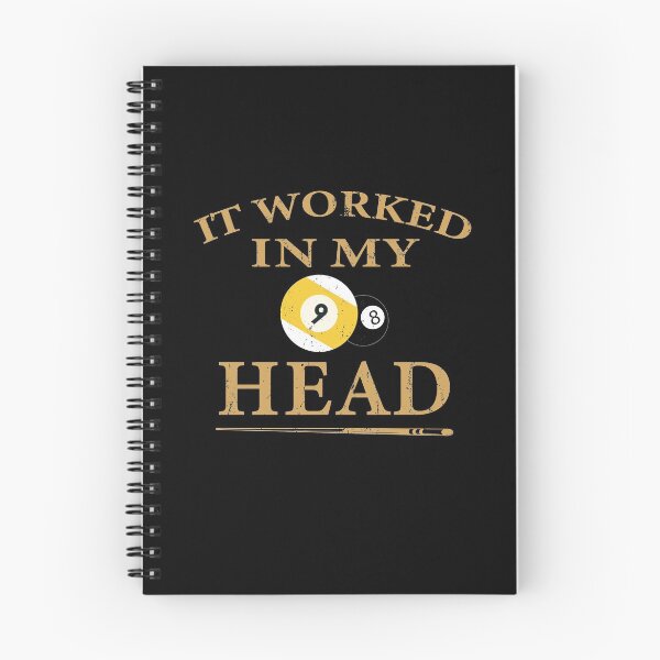 Artikelvorschau, Billard Pool Spieler 8 Ball Spielball Sport Geschenk Es hat in meinem Kopf funktioniert entworfen und verkauft von sols.