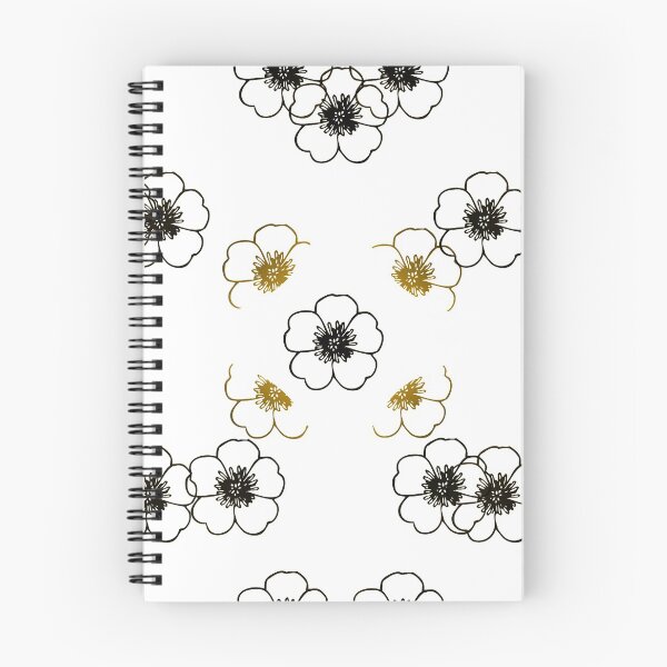 Item preview, Modern Gold Black Daisies designed and sold by PageDesigns.