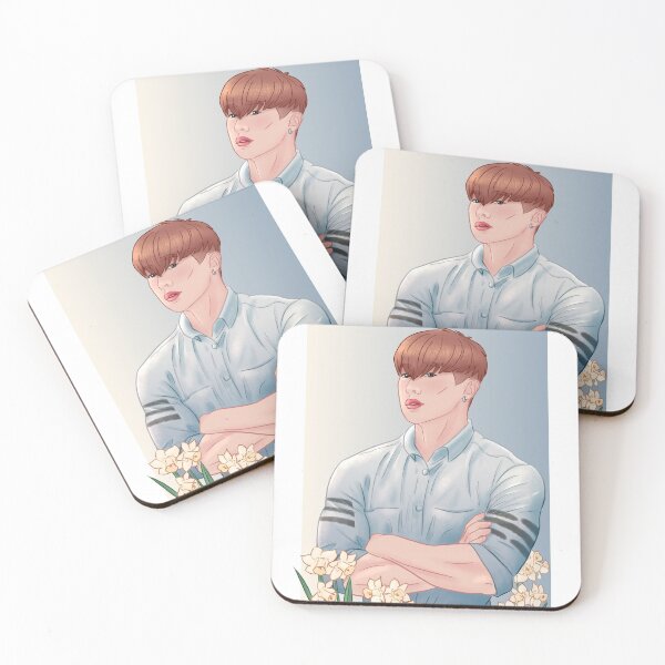 Item preview, Flower Boy Wonho - Fanart designed and sold by SeleseHuth.