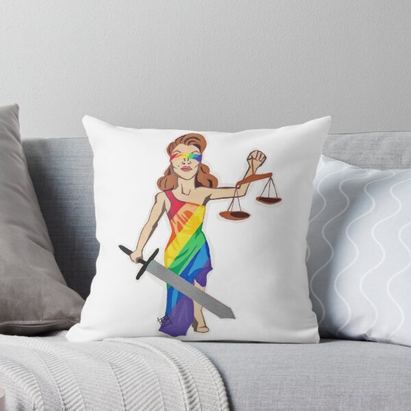Item preview, Pride Lady Justice designed and sold by Gswolfe.
