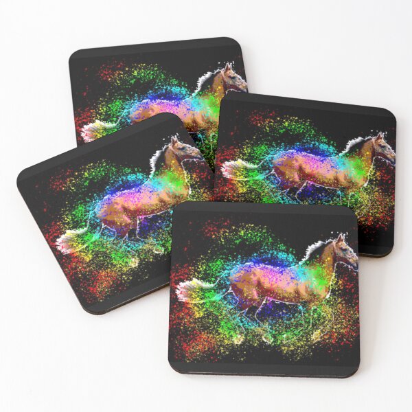 Item preview, Paint Splatter Horse designed and sold by FreedomMuse.
