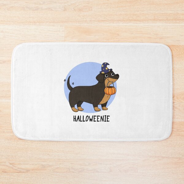 Item preview, Halloweenie Funny Halloween Dog Puns  designed and sold by punnybone.