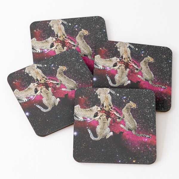 Item preview, hungry space tigers designed and sold by NumbLock.